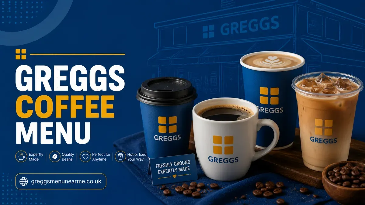 greggs coffee menu