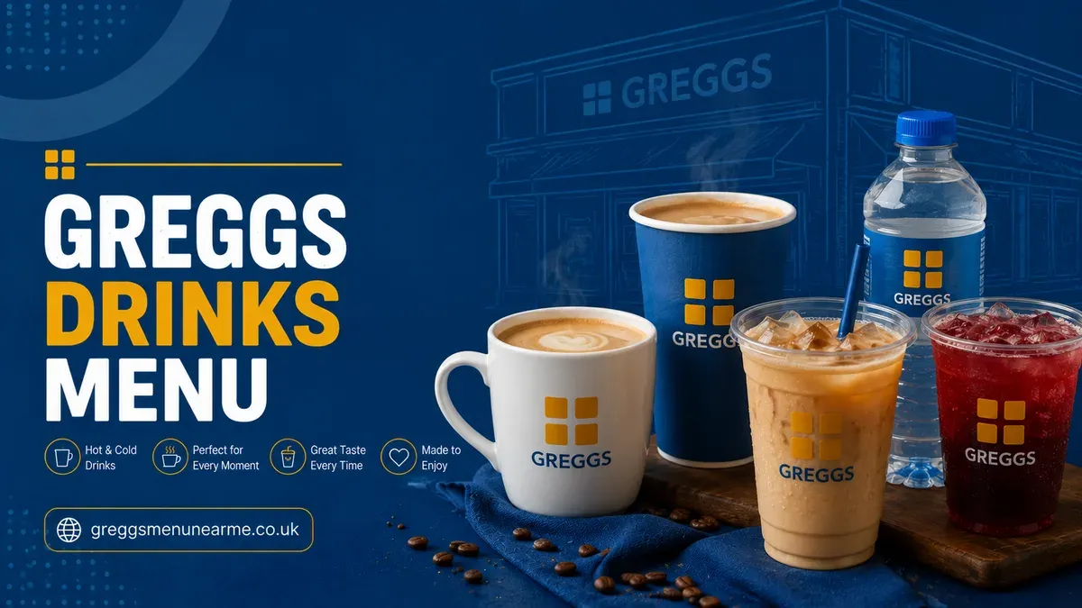 greggs drinks menu