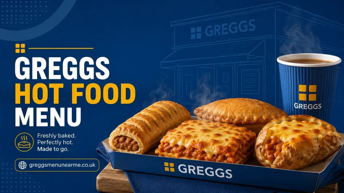 greggs catering menu