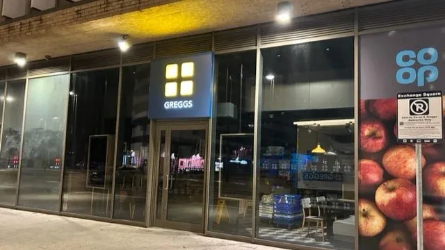 Greggs Birmingham Exchange Square 106 Moor Street Queensway