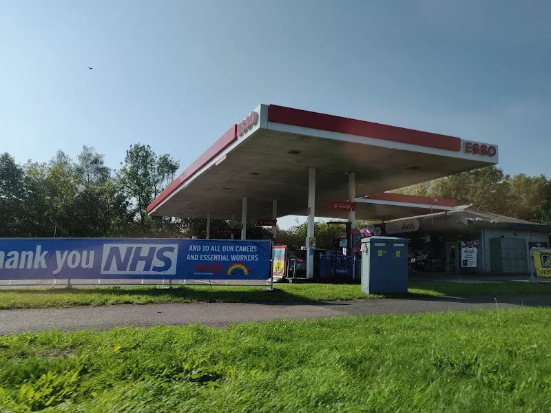 Greggs Braunstone Esso Malthurst Meridian Service Station Lubbesthorpe Way North