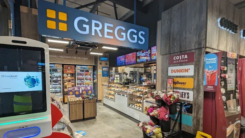 Greggs Buntingford A10 BP Howe Green Service Station Bladock Road