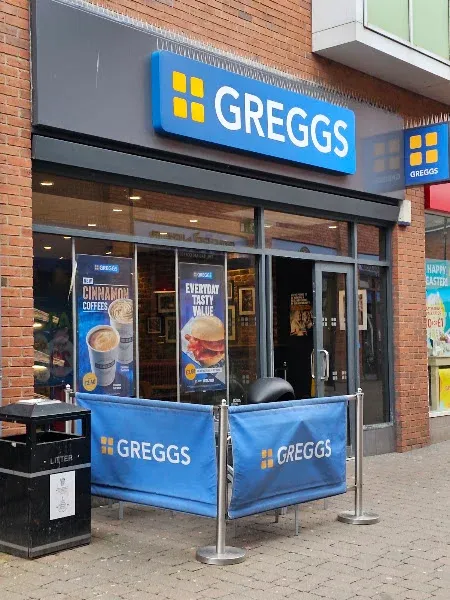 Greggs Kidderminster U6 Weavers Wharf Shopping Centre