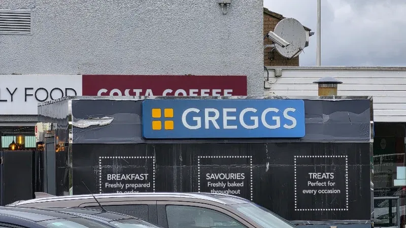 Greggs Kinross M90, J6 Moto External Kiosk