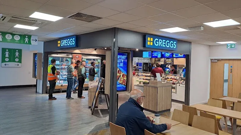 Greggs Knottingley M62/A1, J33 Roundabout Moto Main Building Great North Road
