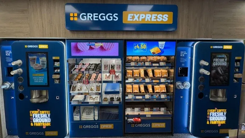 Greggs Paisley BP Fuel Station White Cart Road
