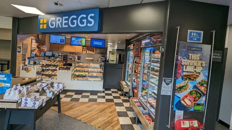 Greggs Peterborough Kates Cabin Service Station Great North Road
