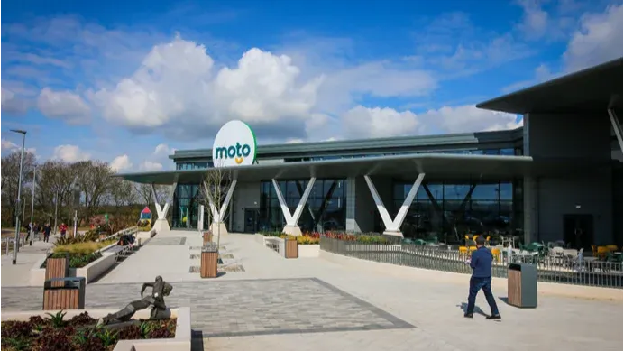 Greggs Rugby M6, J1 Moto Main Building Leicester Road