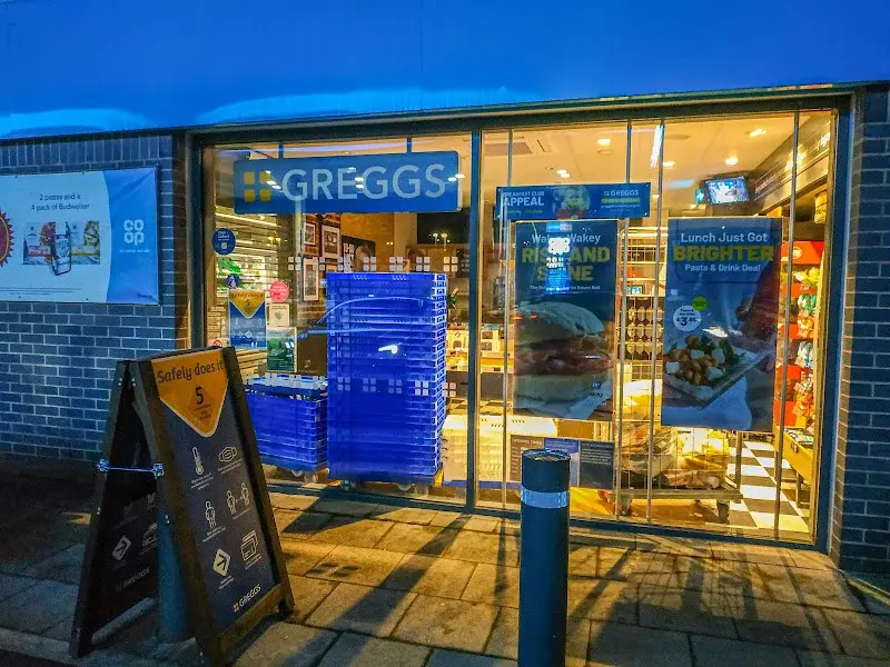 Greggs Sandbach Saxon Cross Service Station Congleton Road