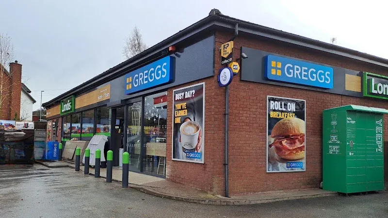 Greggs Stoke on Trent Esso Biddulph Service Station Congleton Road