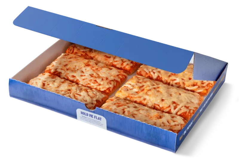 Greggs 6 Slice Margherita Pizza Box