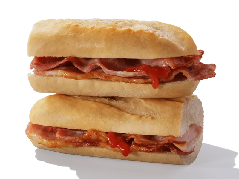 Greggs Bacon Breakfast Baguette