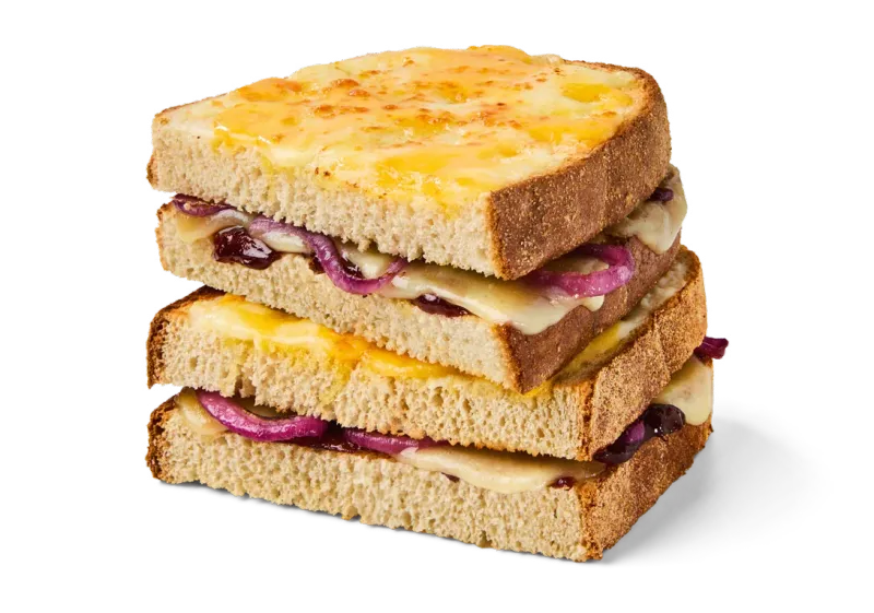 Greggs Cheese & Caramelised Onion Toastie