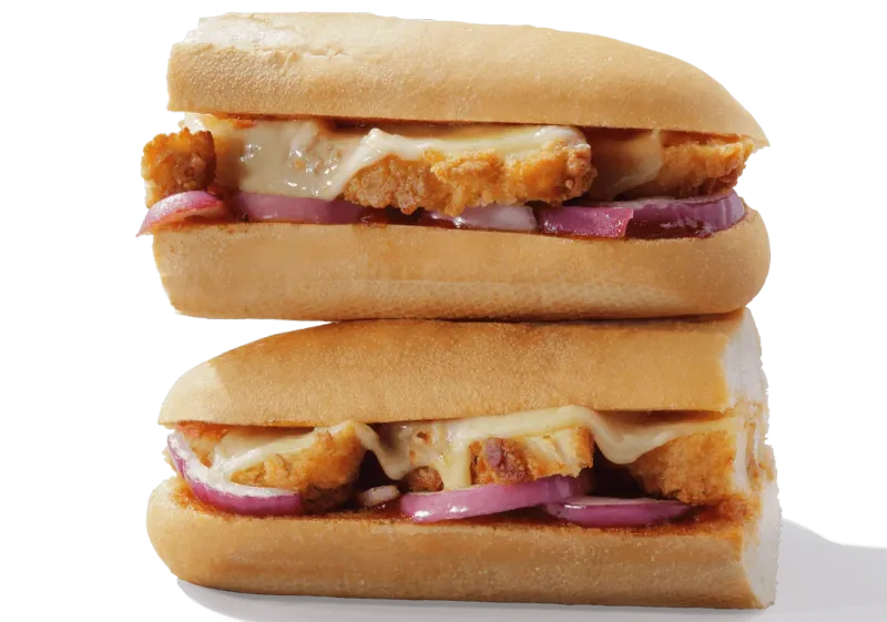Greggs Hot Southern Fried Chicken Baguette