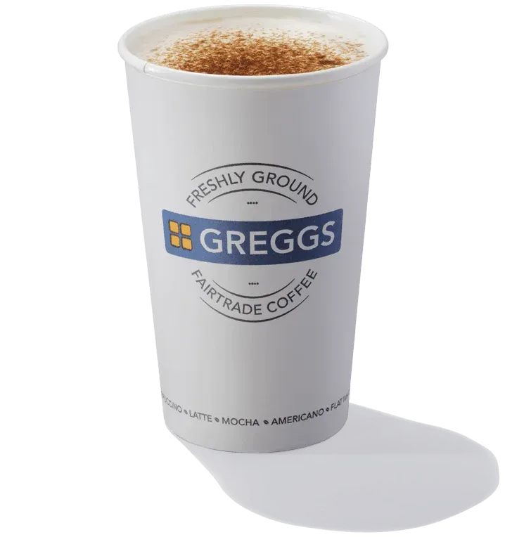 Greggs Large Cappuccino