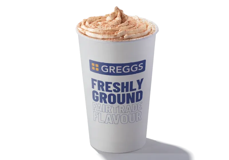 Greggs Large Caramel Latte