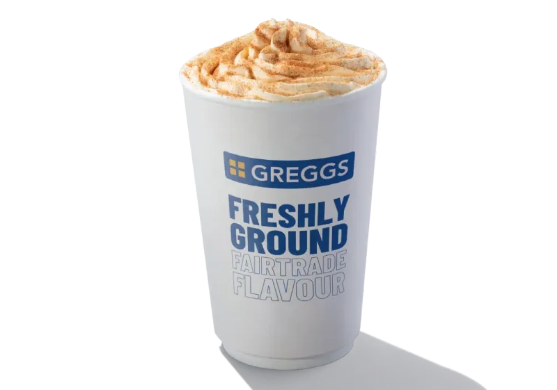 Greggs Large Caramelised Biscuit Latte