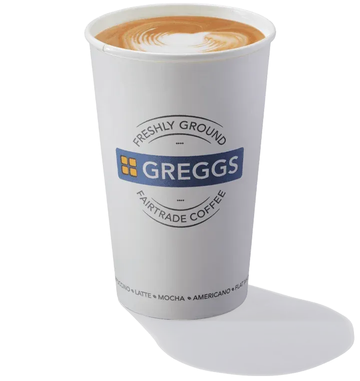 Greggs Large White Coffee