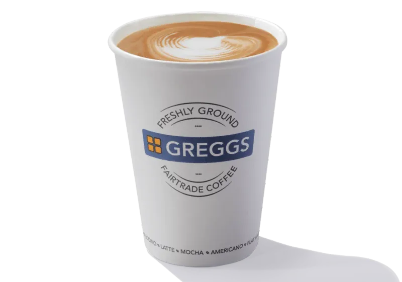 Greggs Regular White Coffee