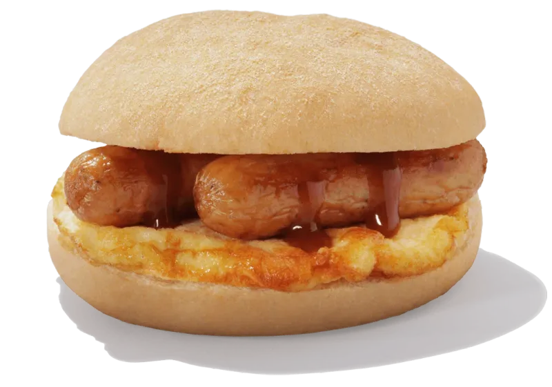 Greggs Sausage and Omelette Breakfast Roll