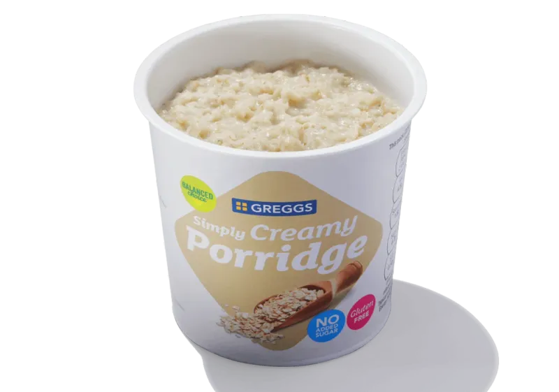 Greggs Simply Creamy Porridge (Ready to eat)