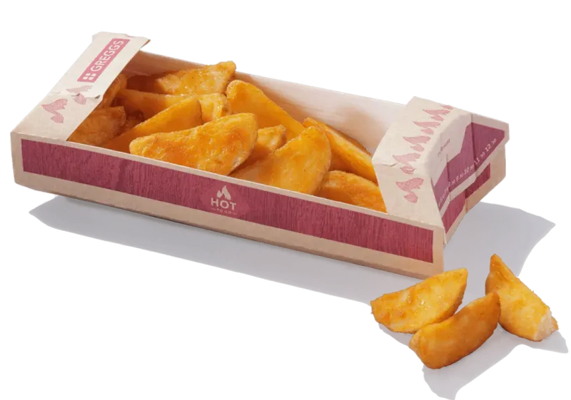 Greggs Southern Fried Potato Wedges