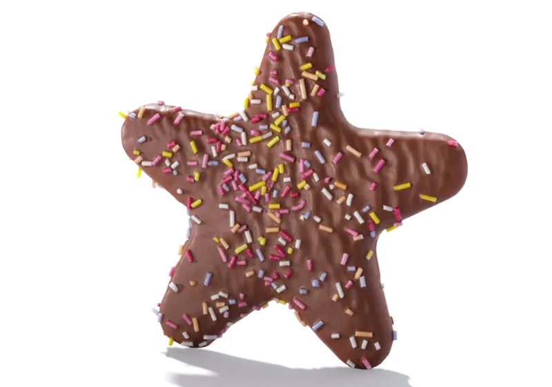 Greggs Star Biscuit