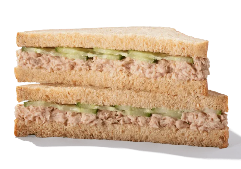 Greggs Tuna Mayonnaise & Cucumber Sandwich